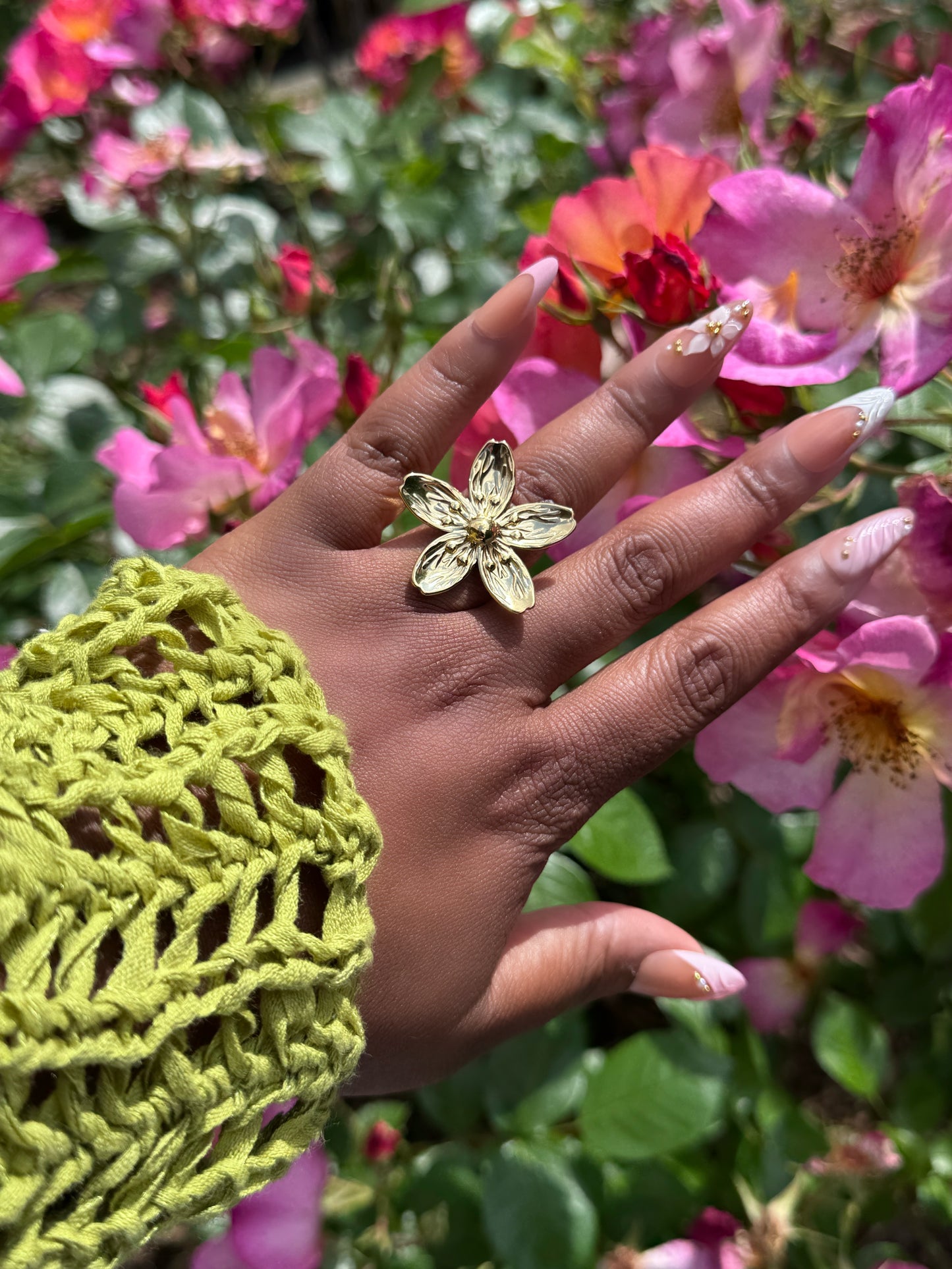 BAGUE FLEUR DE SEL