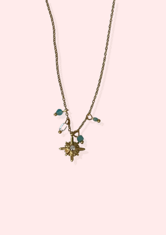 COLLIER ONDA BLEU