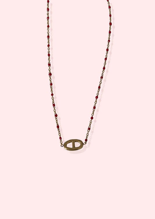 COLLIER VAHINÉ ROSE