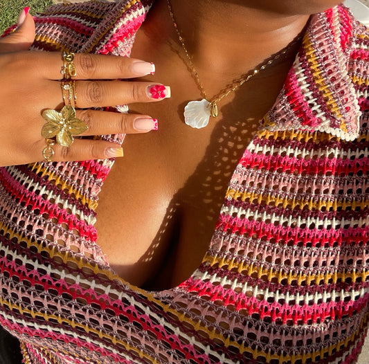 COLLIER SUNNY SHELL