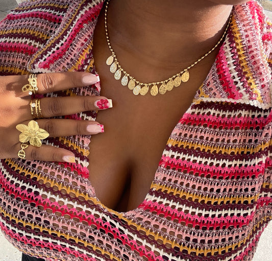 COLLIER LARMES DE SOLEIL