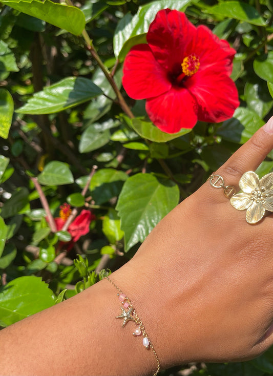 BRACELET ONDA ROSE