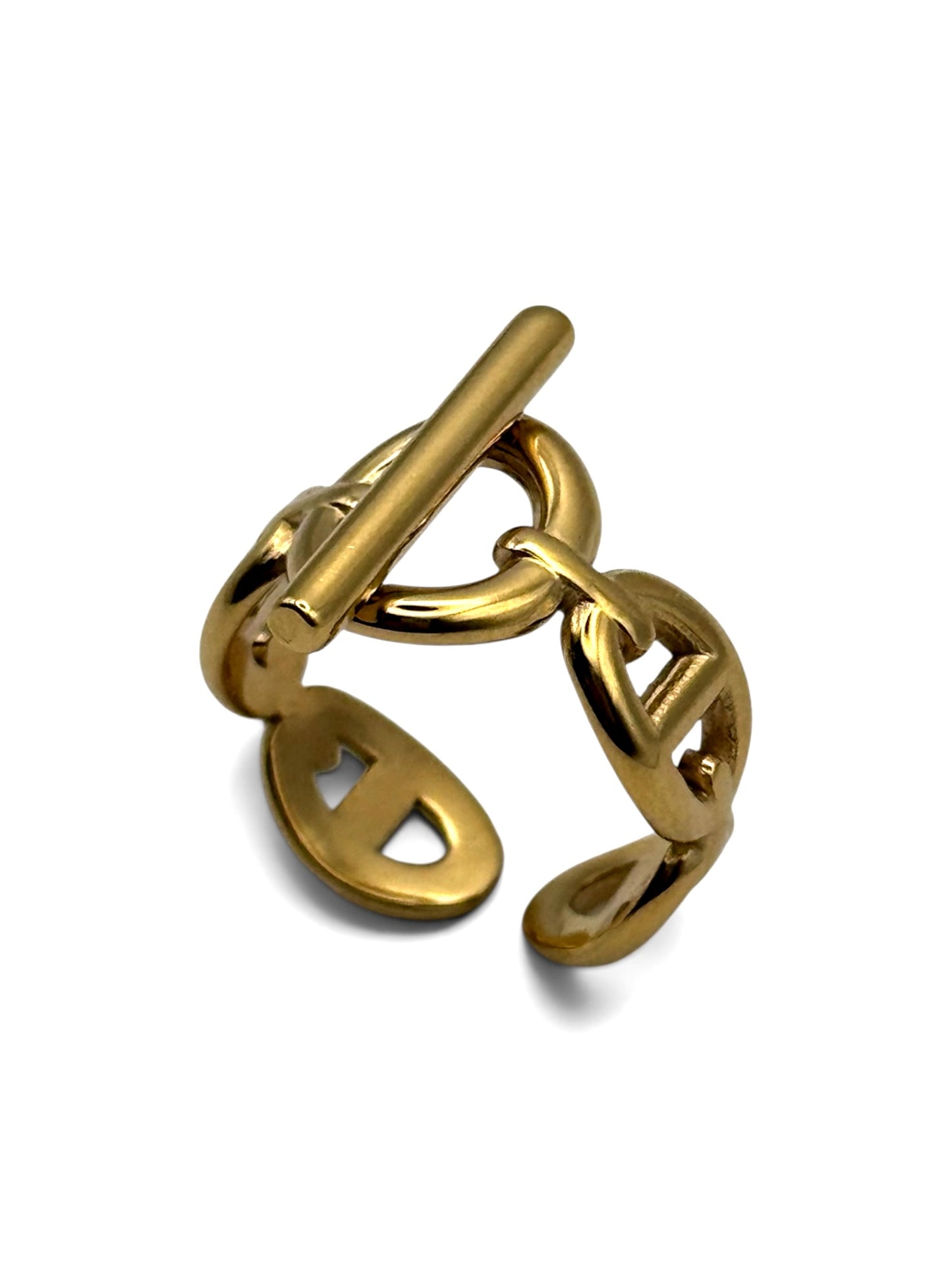 BAGUE MIEL D'OR